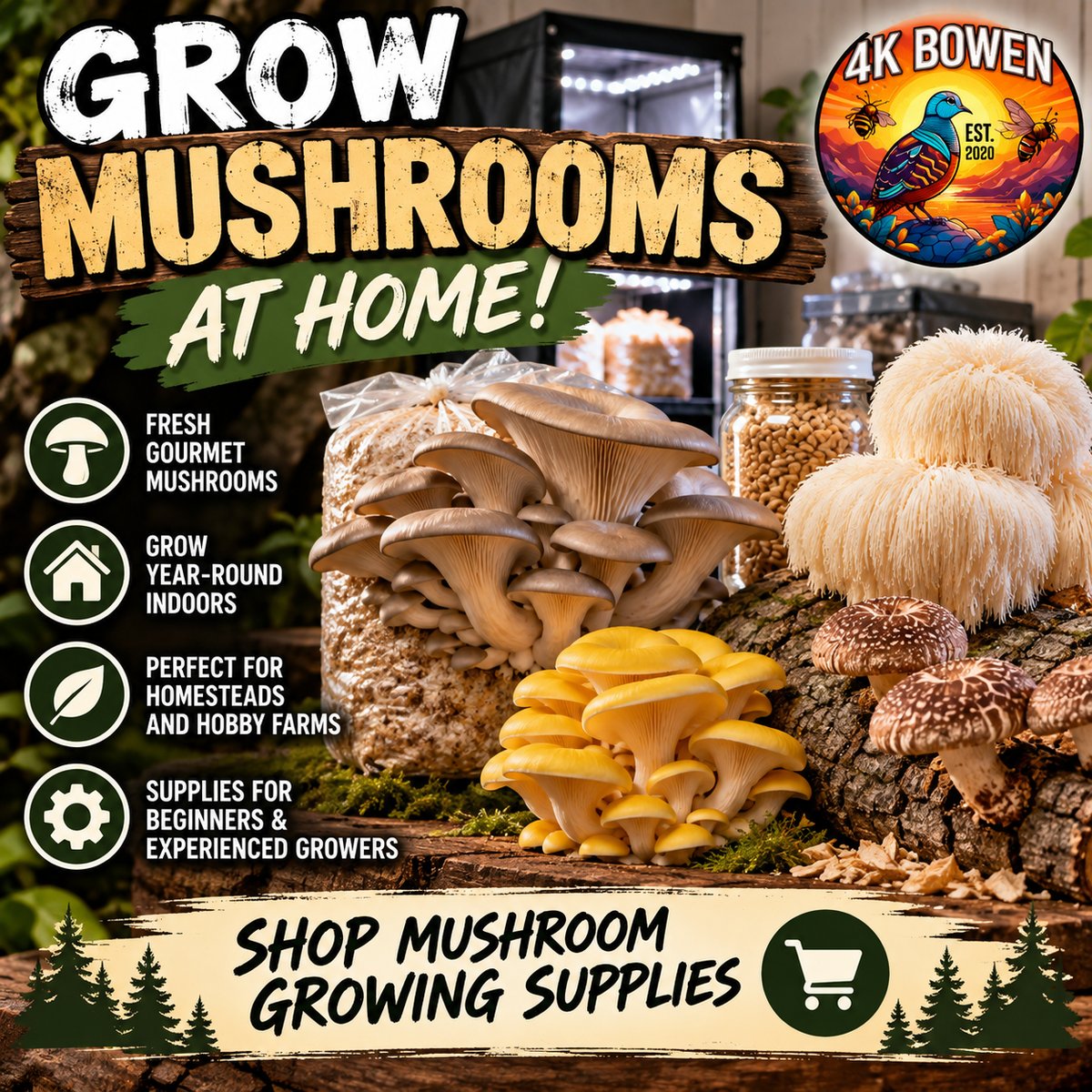 North Spore Mushroom All