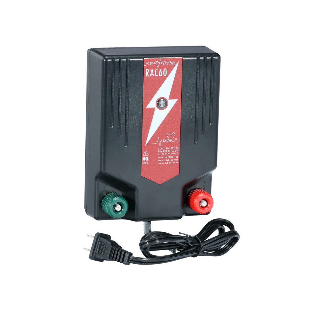 RentACoop0.6 Joule Electric Fence Energizer
