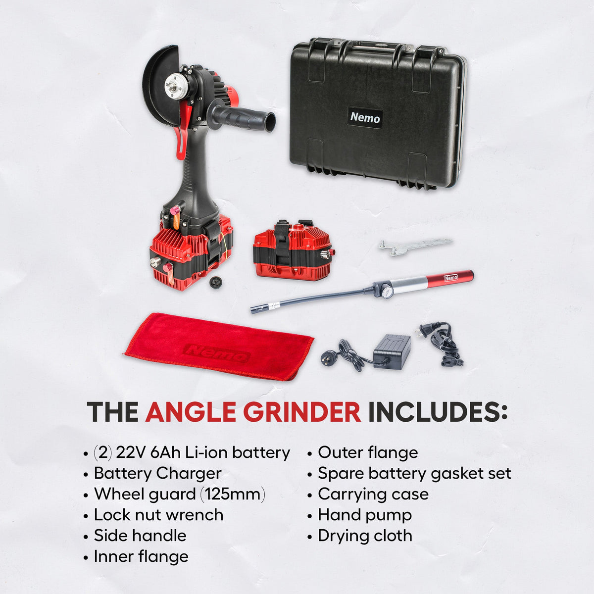 Nemo Angle Grinder - 50M V2, photo 6