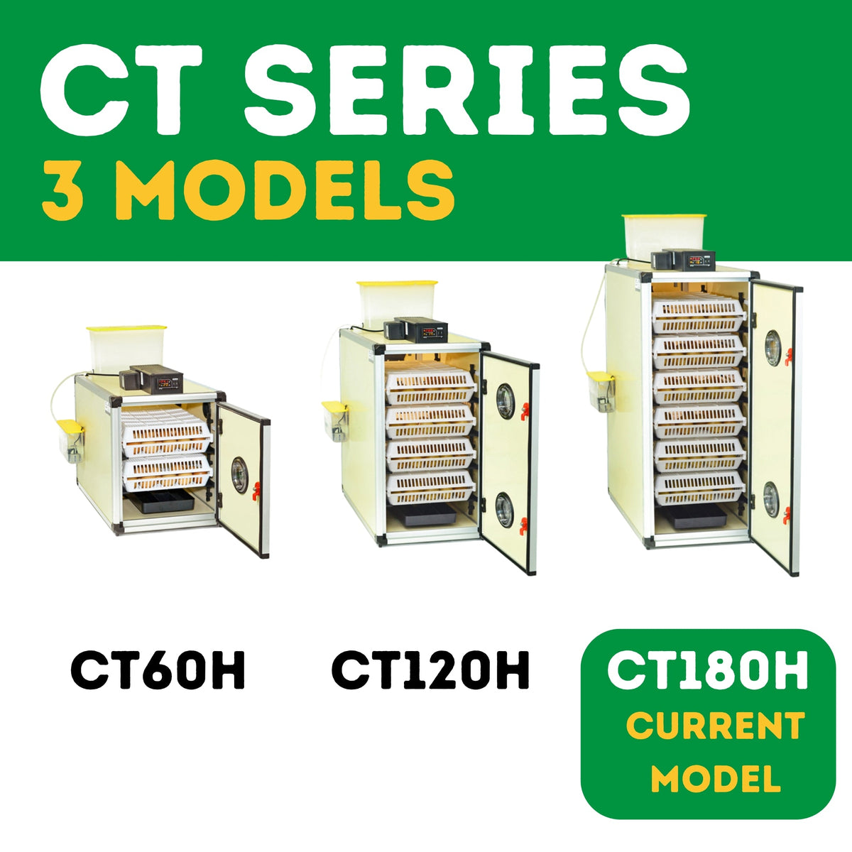 CT180 H - Egg Hatcher Only Automatic Poultry Hatching Machine