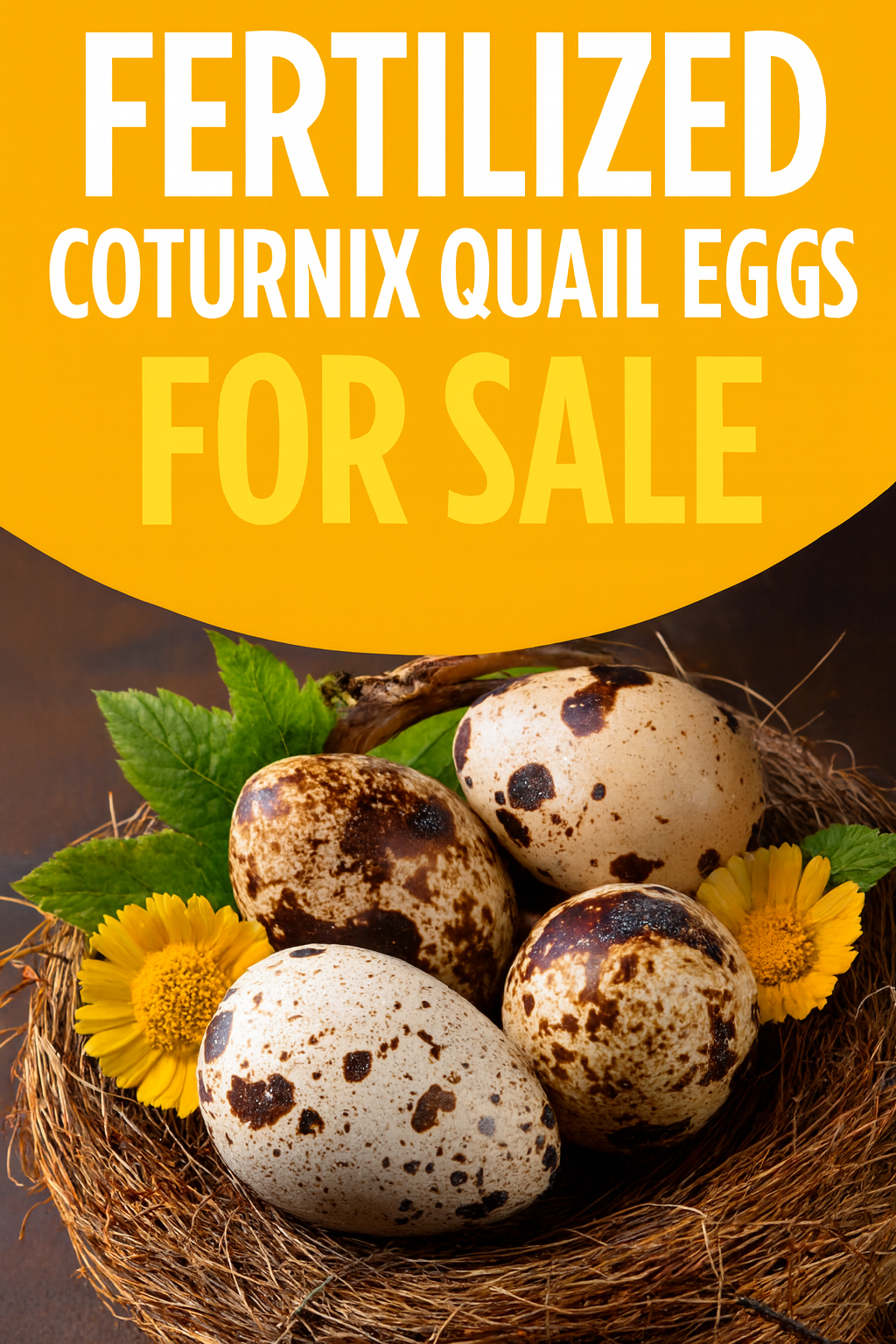 96 Coturnix Quail Fertile Hatching Eggs