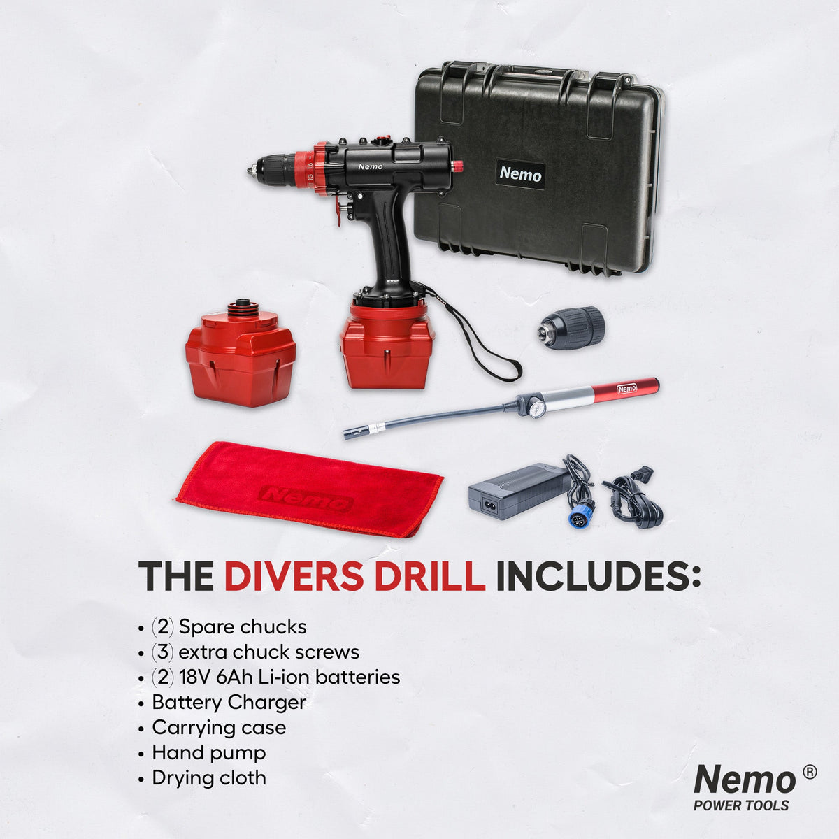 Nemo V2 Divers Edition Drill - 50M, photo 4