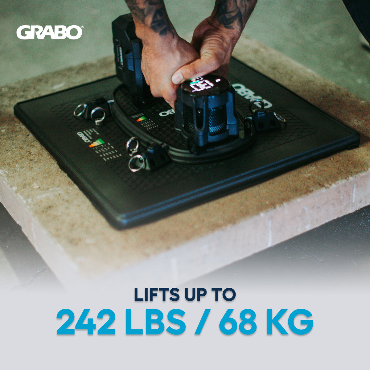 GRABO HighFlow Plate 400 and Smart Cut Seal Kit, 242 lb