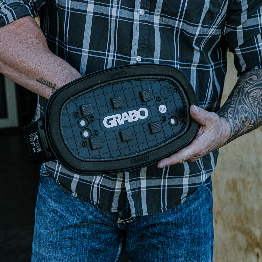 GRABO Pro Brushless Foam Rubber Seal for Textured Materials