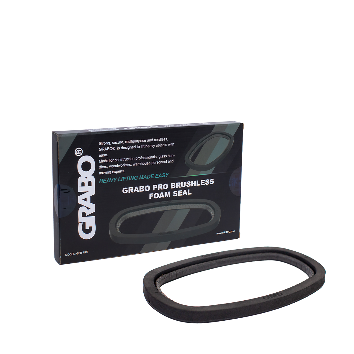 GRABO Pro Brushless Foam Rubber Seal for Textured Materials