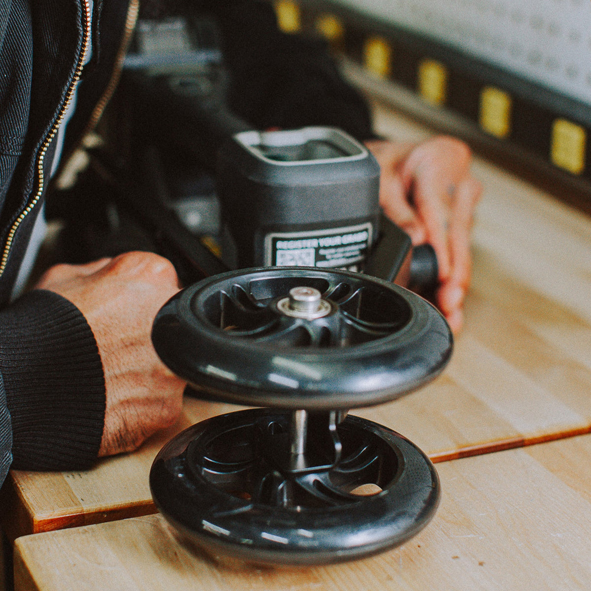 GRABO Roller Wheel Attachment for Slab and Panel Work
