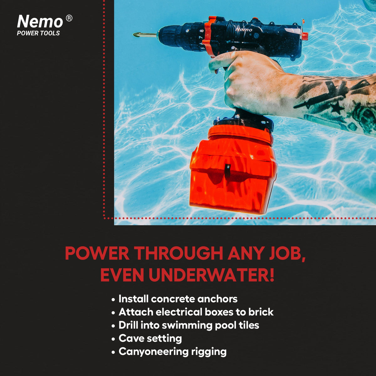 Nemo Hammer Drill - 50M, photo 2