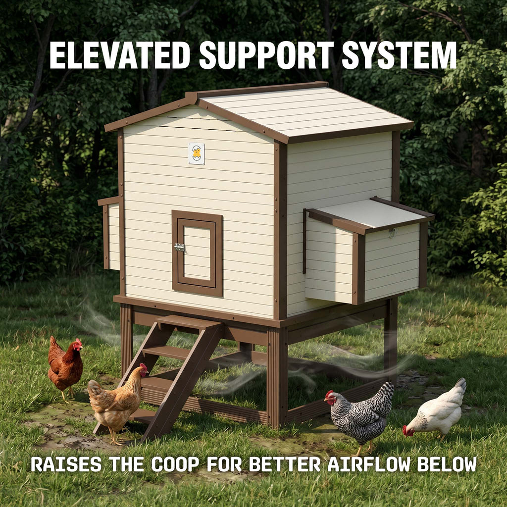 Flock Right Chicken Coop - Stand Only