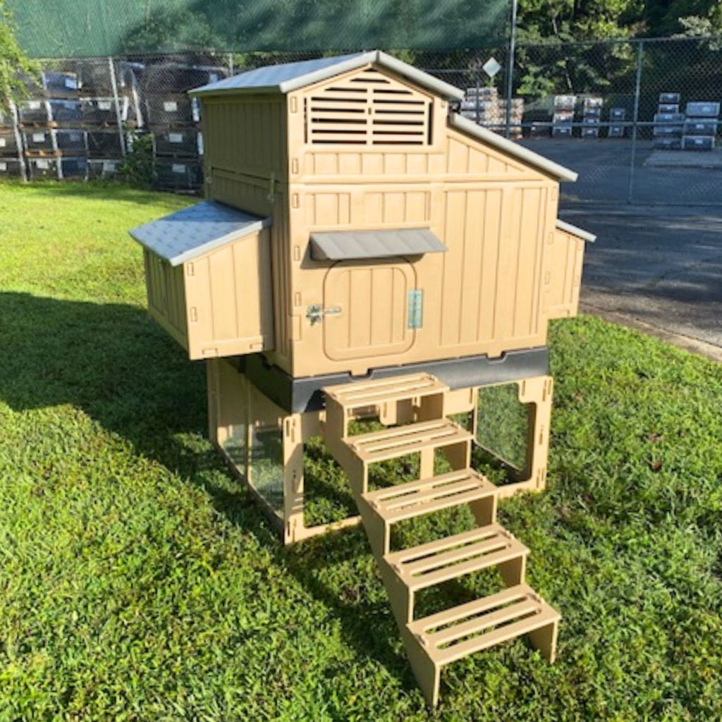 Large Chicken Coop & Stand with Stairs