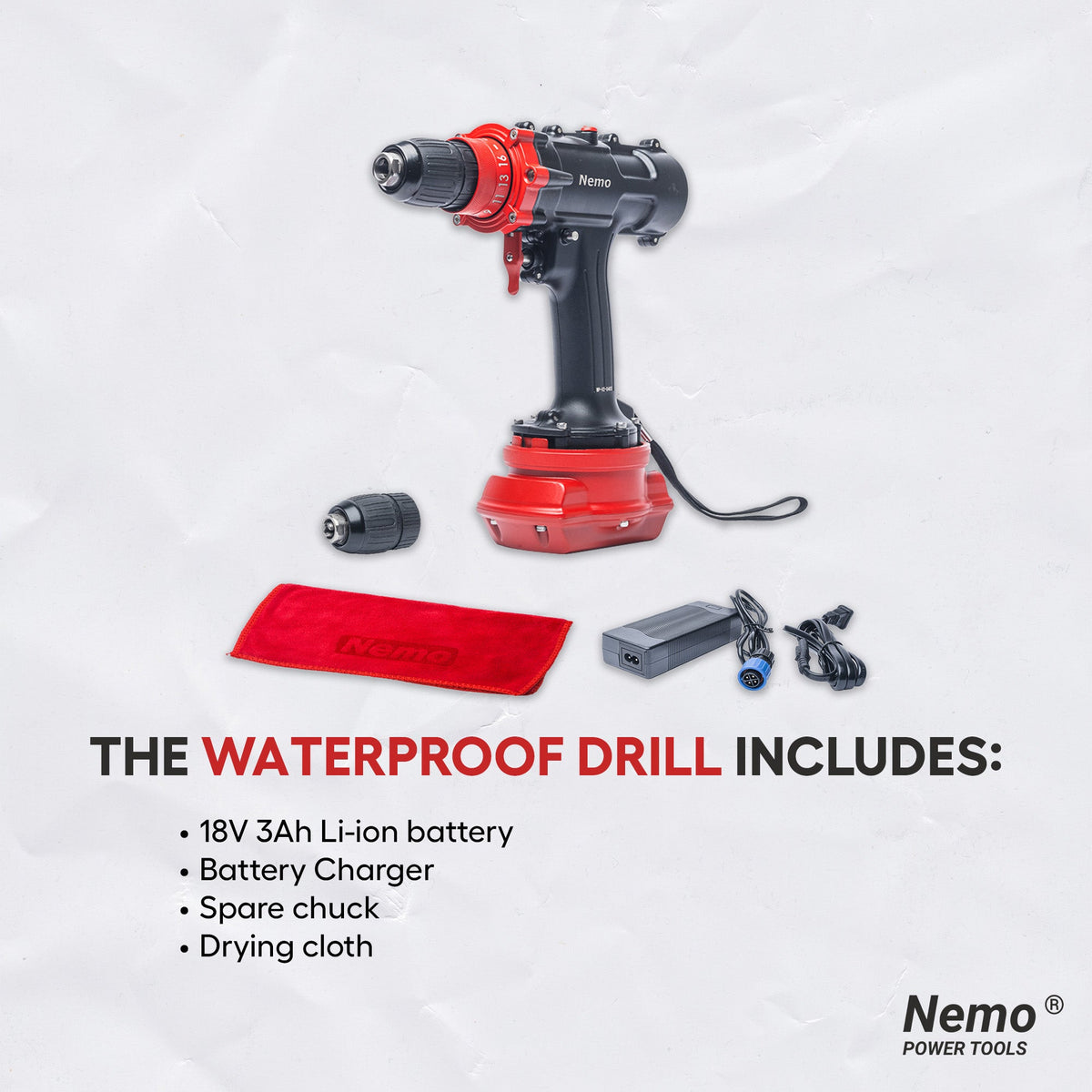 Nemo Waterproof Drill - 5M, photo 4