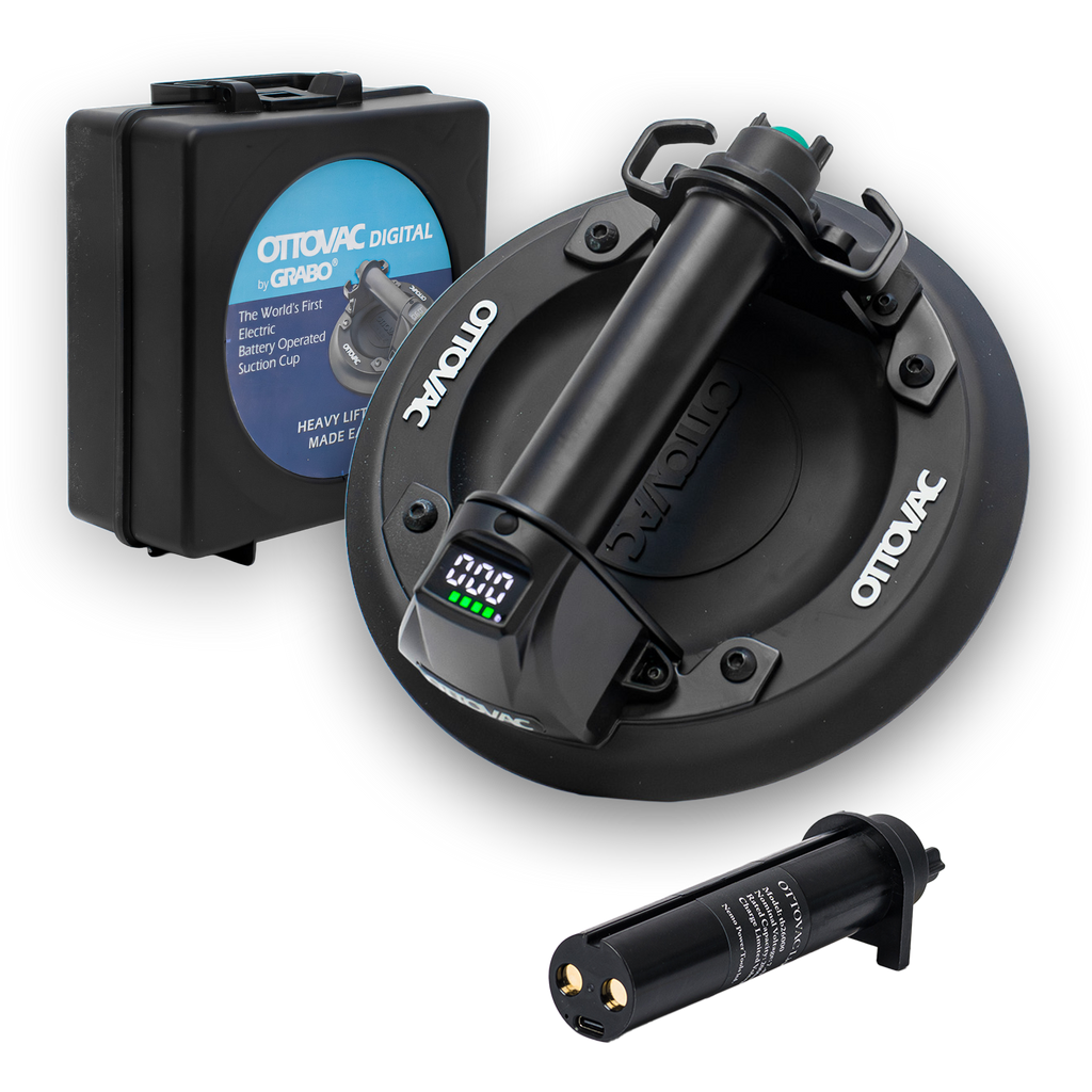 OTTOVAC Digital Smart Suction Gripster with Pressure Display, 220 lb