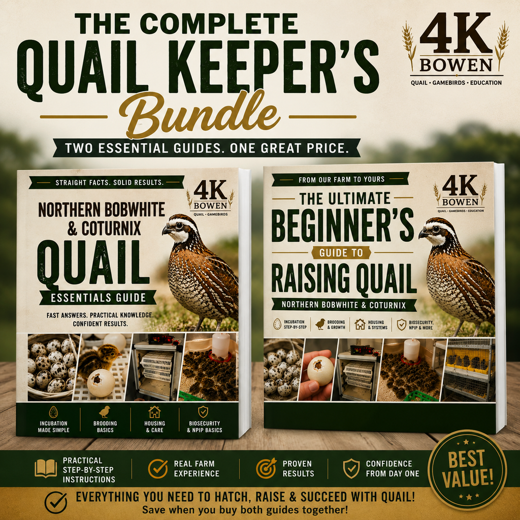 The Complete Quail Keeper’s Bundle