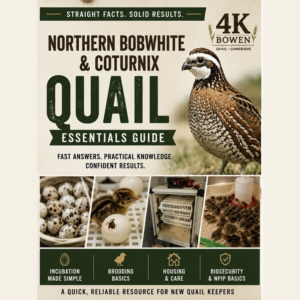 The Complete Quail Keeper’s Bundle