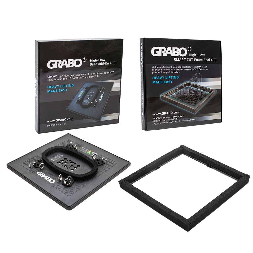 GRABO HighFlow Plate 400 and Smart Cut Seal Kit, 242 lb