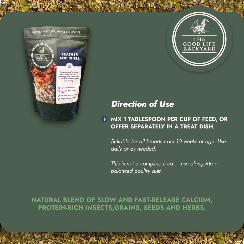 Feather and Shell - Calci-Protein Blend (Chicken Feed Additive), photo 6