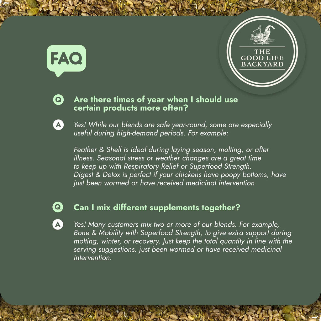 Superfood Strength - General Wellbeing (Chicken Feed Additive)