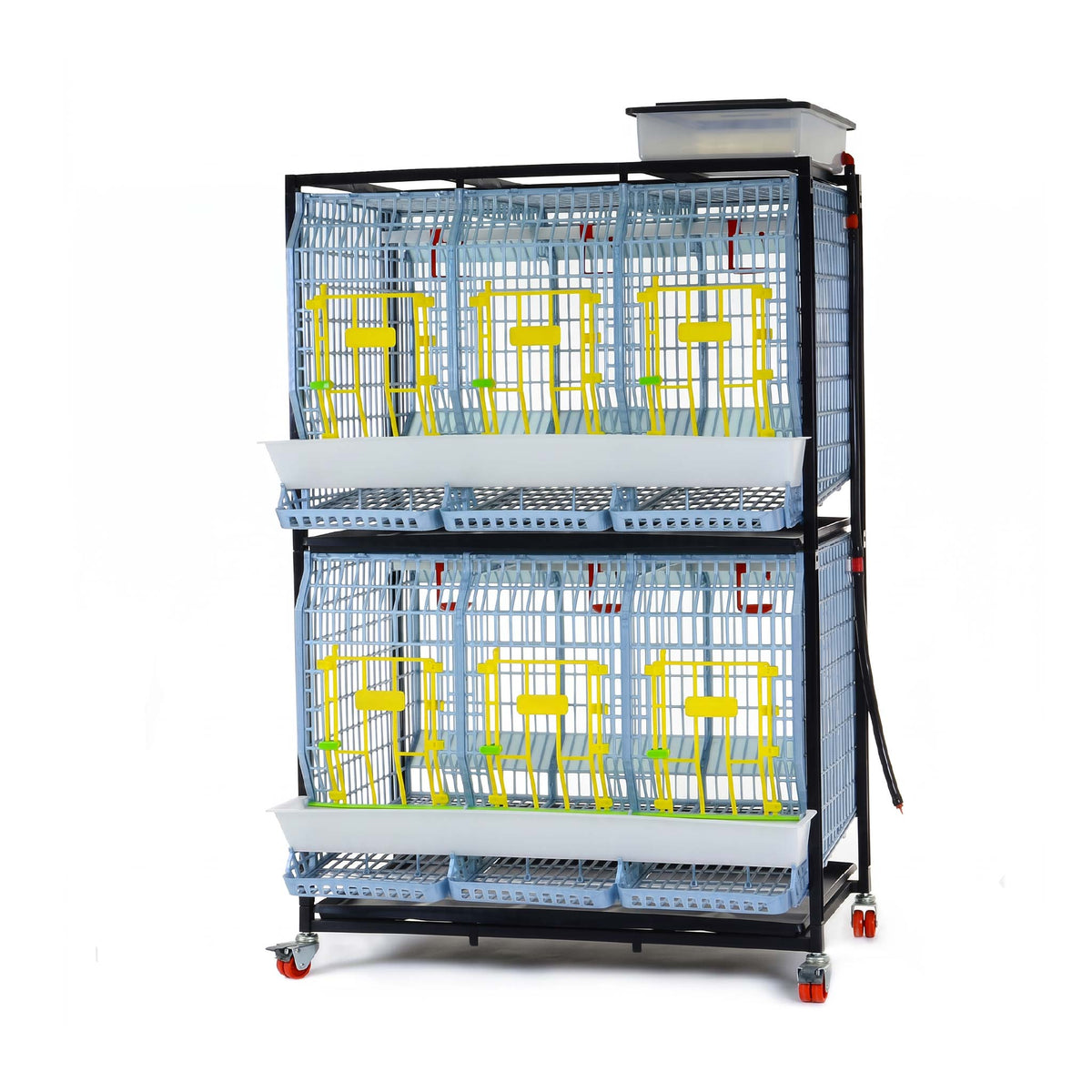 Chicken Cage - 2 Layer H: 22" from Hatching Time