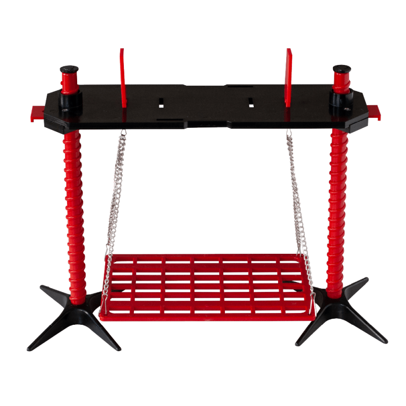 Chick Swing and Versatile Chick Feeder Waterer and Accessory Stand Set