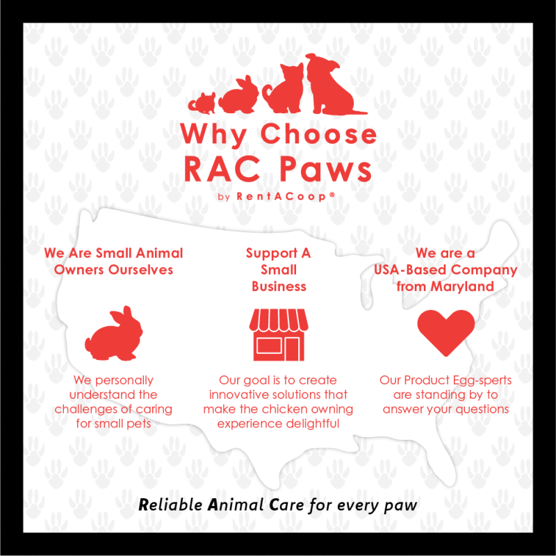 RAC Paws by RentACoop DIY Auto-Fill Metal Cup Waterer Kit 2-Pack - Great for Small Animals, Pets, Bunnies, Ferret, Chickens, Hamsters, Guinea Pigs, Rabbits, Chinchillas, Mice, Rats
