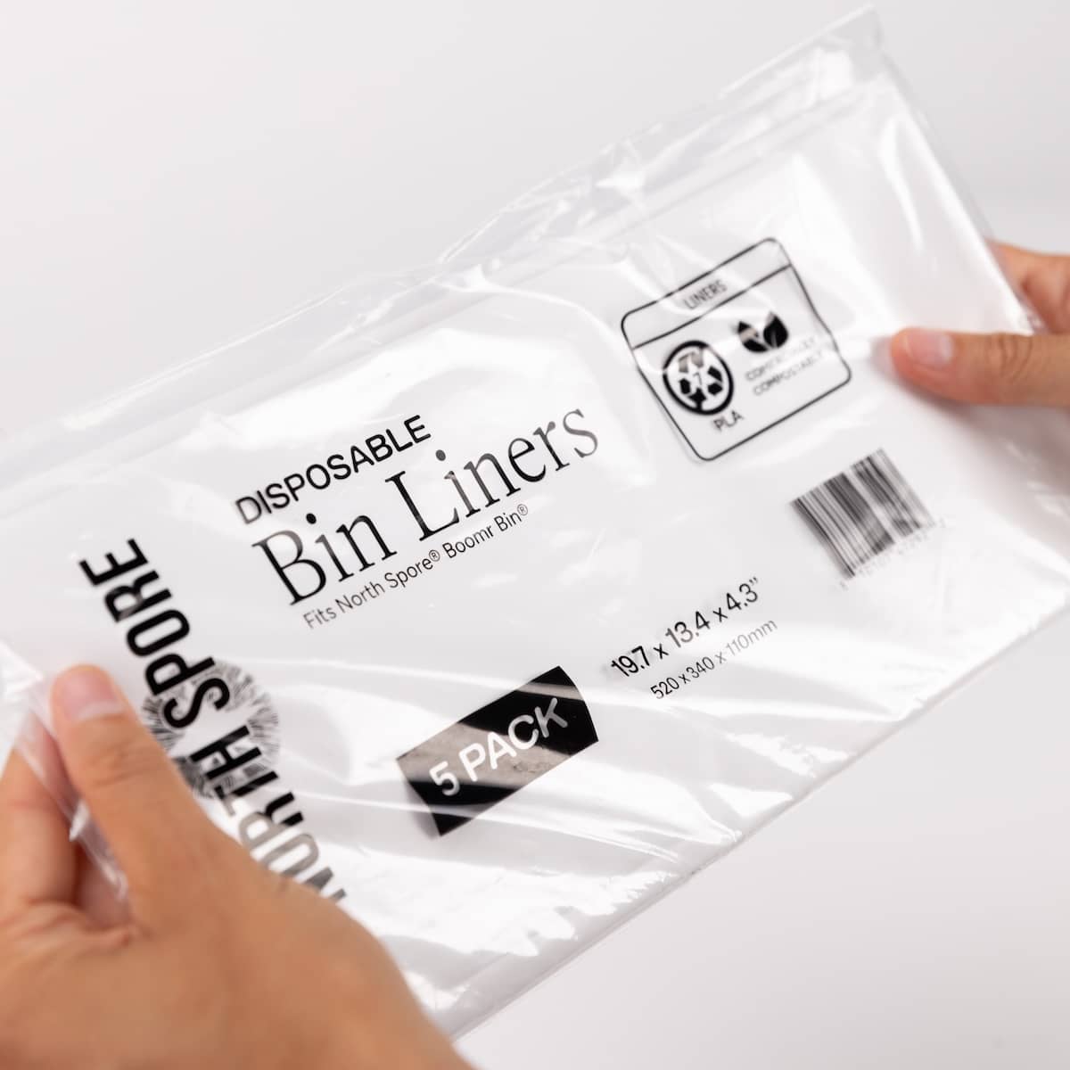 5-Pack Boomr Bin Mushroom Monotub Liner Inserts