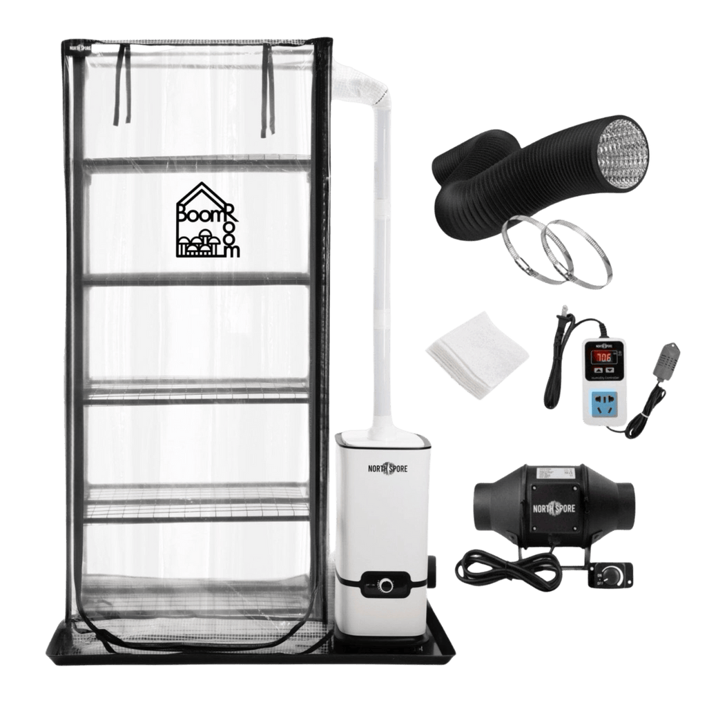 BoomRoom II Automated Martha Tent Mushroom Grow System