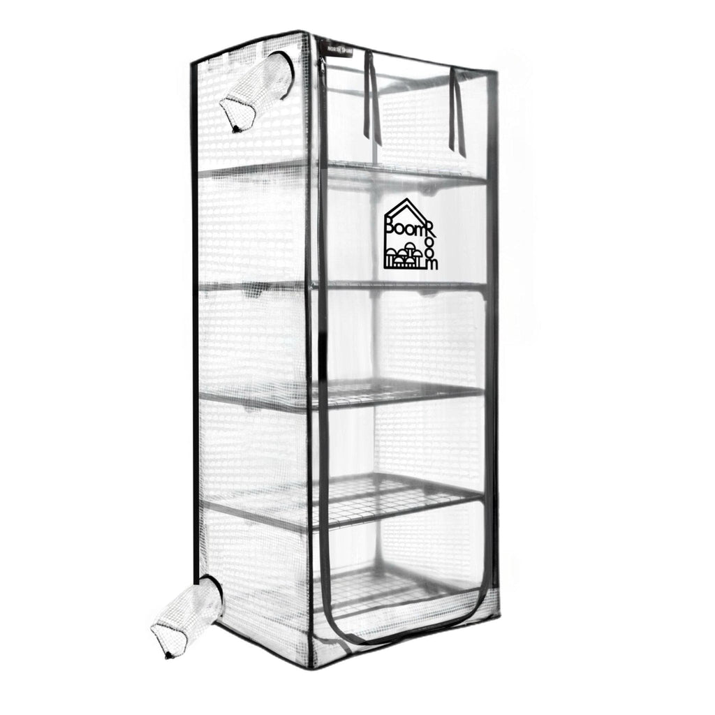 BoomRoom II' Mushroom Martha Tent & Grow Rack