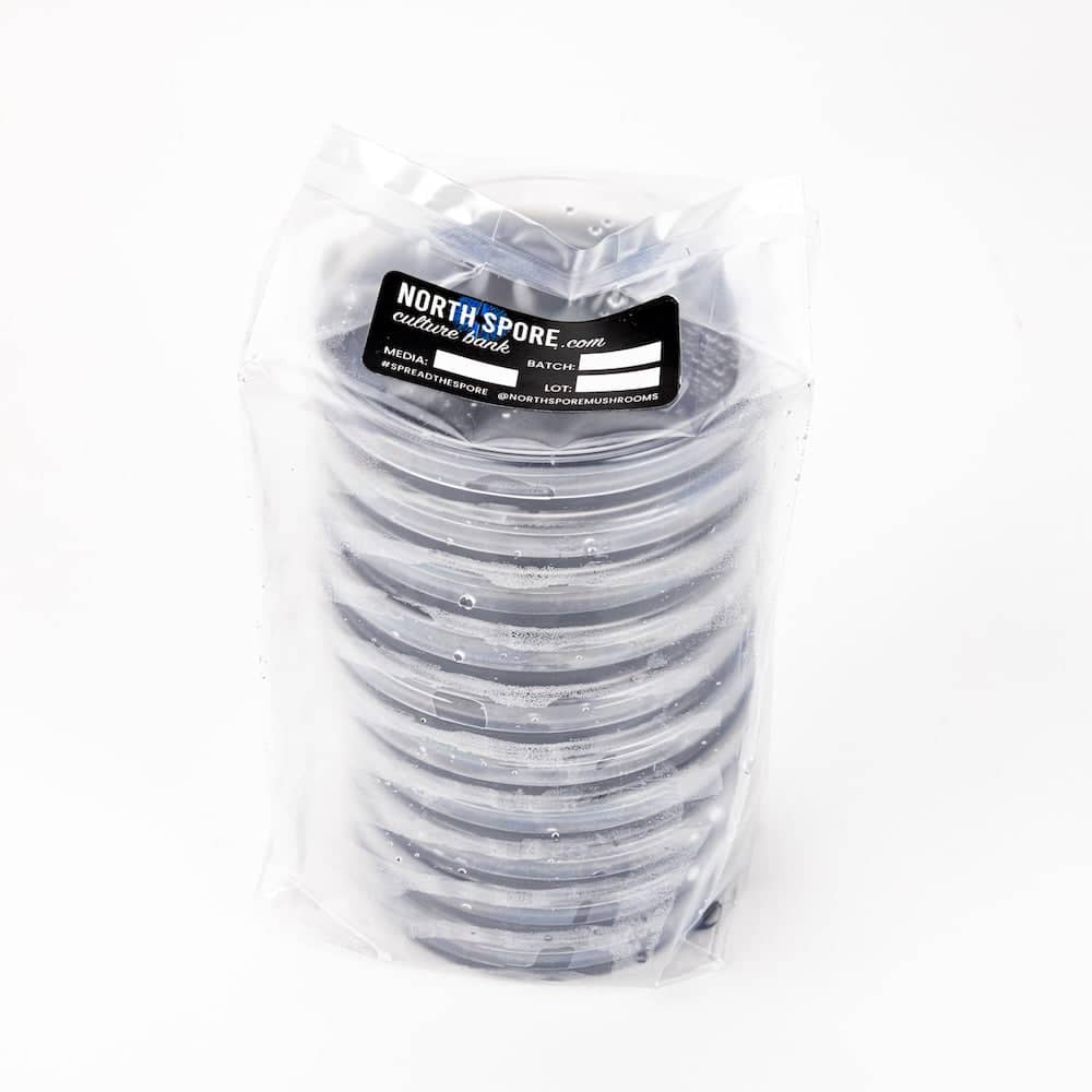 Black Biochar Pre-Poured Sterile Agar Plates