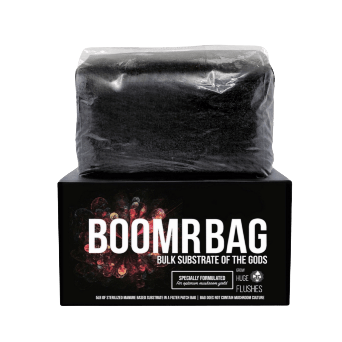 ‘Boomr Bag’ Manure-Based Sterile Mushroom Substrate