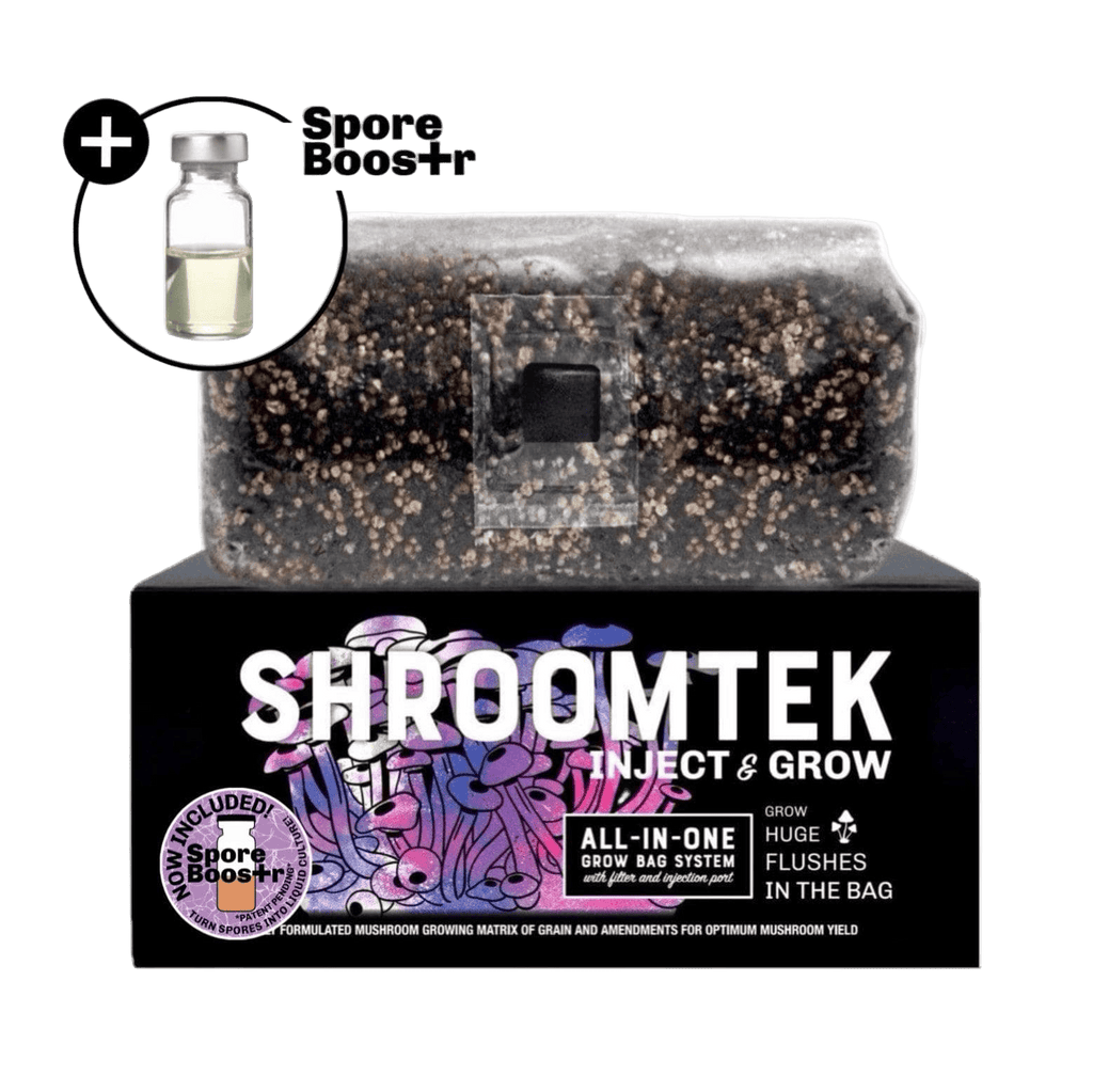 ShroomTek' + Spore Boostr All-In-One Mushroom Grow Bag