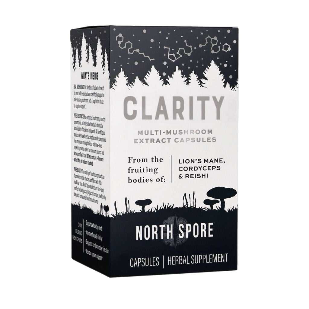 Organic ‘Clarity’ Mushroom Capsules (High Potency)